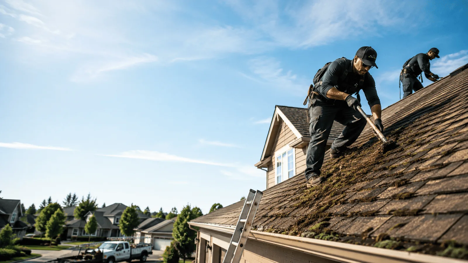 Roof Moss Removal in Springer, NM near me
